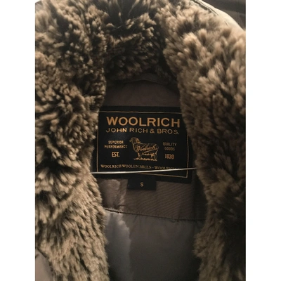 Pre-owned Woolrich Grey Cotton Coat