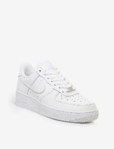 Shop Nike Air Force 1 07 Leather Trainers