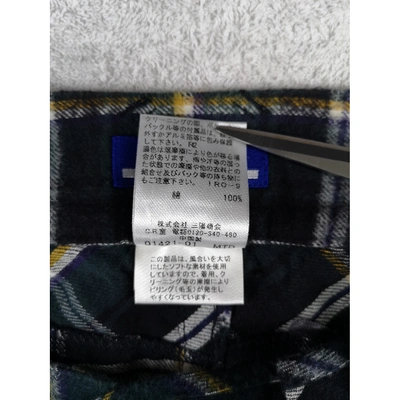 Pre-owned Burberry Cotton Skirt