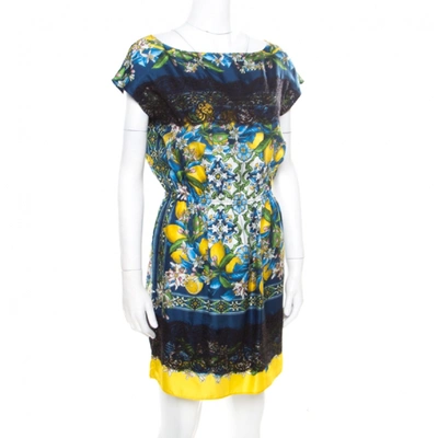 Pre-owned Dolce & Gabbana Multicolour Cotton Dress