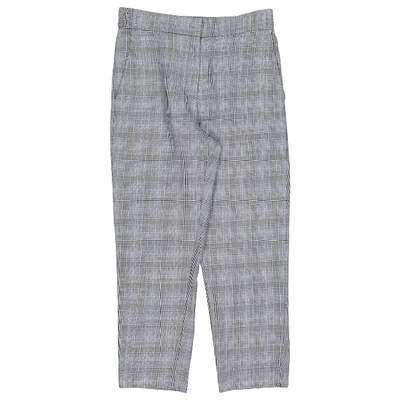 Pre-owned Tibi Wool Straight Pants In Grey