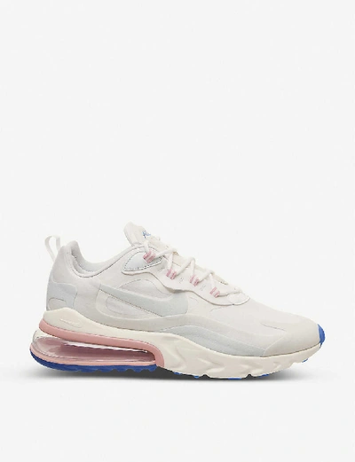 Shop Nike Air Max 270 React Low-top Trainers In White Ghost Aqua