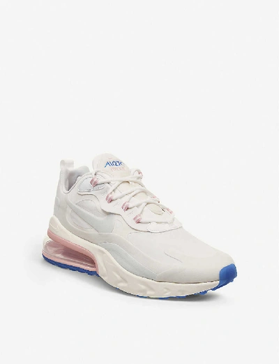 Shop Nike Air Max 270 React Low-top Trainers In White Ghost Aqua