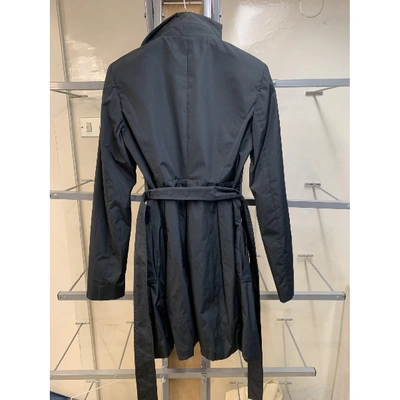Pre-owned Pinko Black Trench Coat
