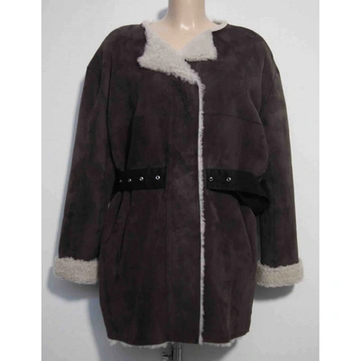 Pre-owned Isabel Marant Brown Shearling Jacket