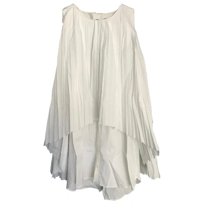 Pre-owned Monographie Tunic In White