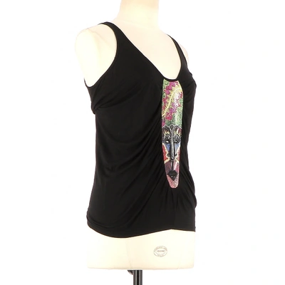 Pre-owned Patrizia Pepe Black Viscose Top