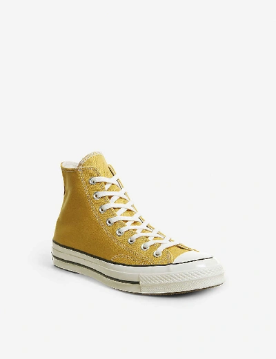 Shop Converse Men's Sunflower Black Egre All Star Hi 70 High-top Canvas Trainers