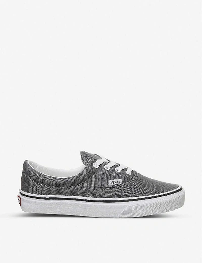 Vans Era Canvas Trainers In Pewter True