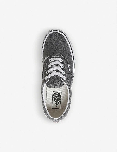 Vans Era Canvas Trainers In Pewter True
