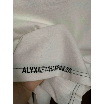 Pre-owned Alyx White Cotton  Top