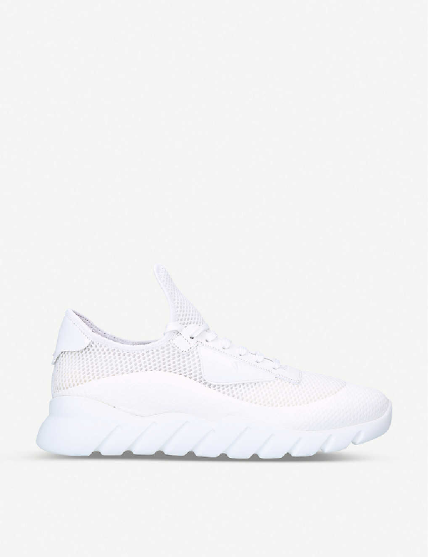 fendi monster knitted trainers