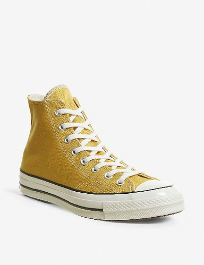 Shop Converse All Star Hi 70 High-top Canvas Trainers In Sunflower+black+egre
