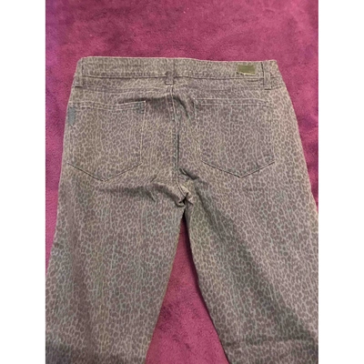 Pre-owned Paige Jeans Multicolour Cotton - Elasthane Jeans