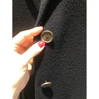 Pre-owned Ballantyne Wool Coat In Blue