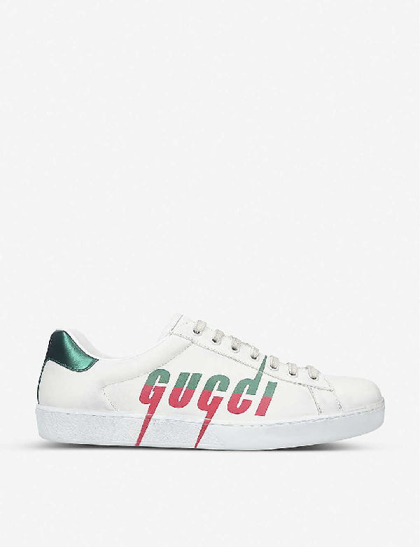 men's ace sneaker with gucci blade