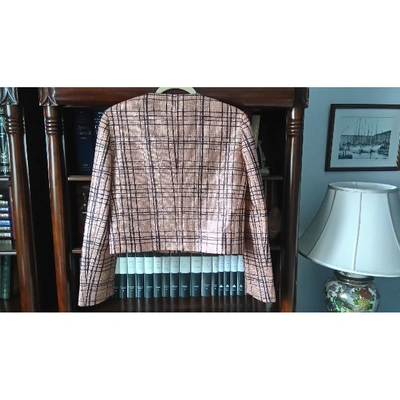 Pre-owned Msgm Brown Cotton Jacket