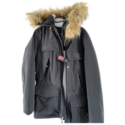 Pre-owned Napapijri Black Coat