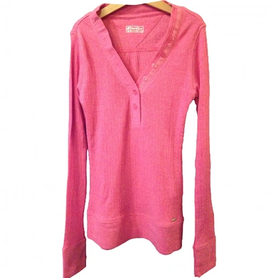 Pre-owned Lotto Pink Cotton  Top