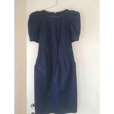 Pre-owned Francesco Scognamiglio Mid-length Dress In Blue