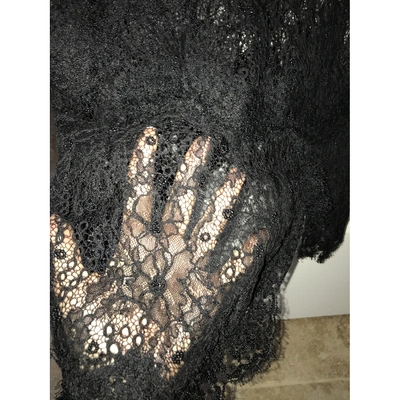 Pre-owned Isabel Marant Lace Top In Black