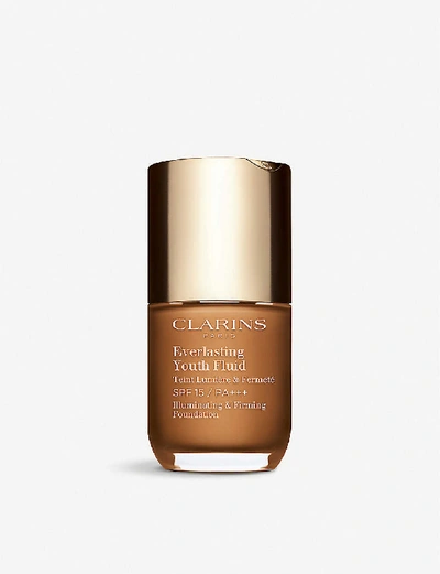 Shop Clarins 117 Everlasting Youth Fluid Foundation 30ml