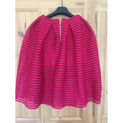 Pre-owned Maje Red Skirt