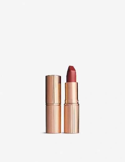 Shop Charlotte Tilbury Matte Revolution Lipstick 3.5g In Bond Girl