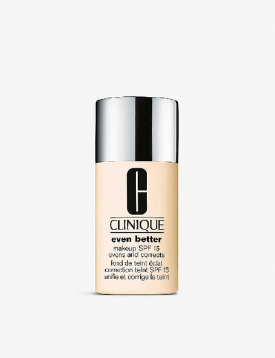 Shop Clinique Wn 01 Flax Even Better Makeup Spf 15 Foundation 30ml