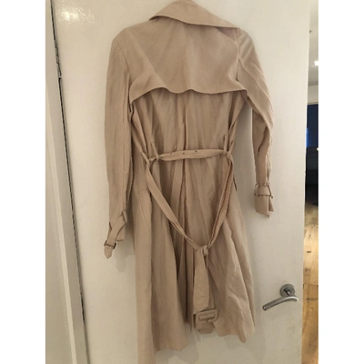 Pre-owned Club Monaco Pink Trench Coat