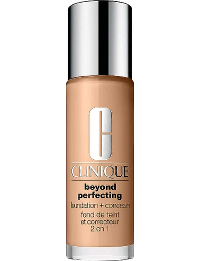 Shop Clinique Beyond Perfecting Foundation And Concealer In Shade 8a