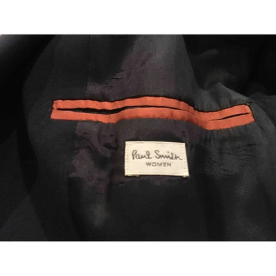 Pre-owned Paul Smith Blue Wool Jacket