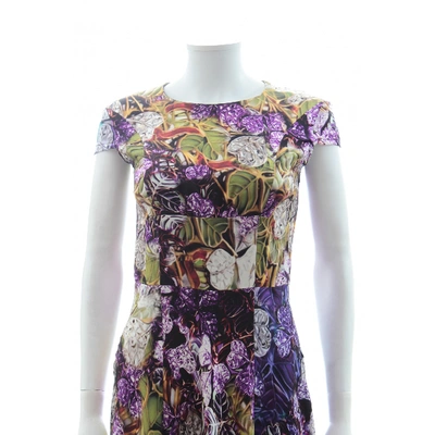 Pre-owned Mary Katrantzou Silk Dress In Multicolour
