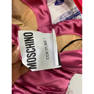 Pre-owned Moschino Cotton Dress
