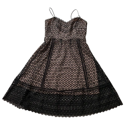 Pre-owned Jcrew Black Lace Dress