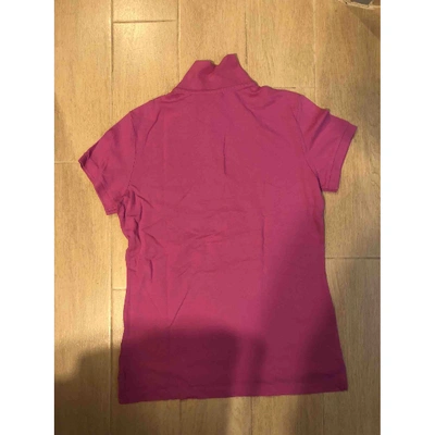 Pre-owned Nike Pink Cotton Top