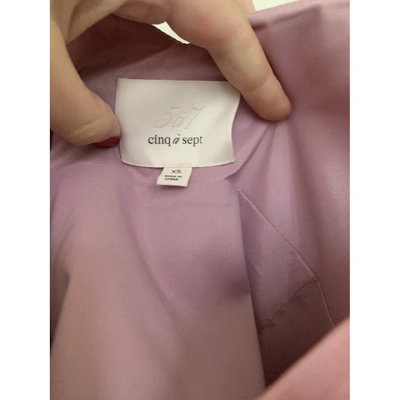 Pre-owned Cinq À Sept Camisole In Pink