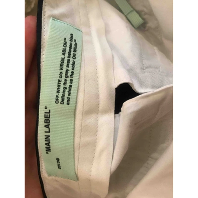 Pre-owned Off-white Shorts In Black