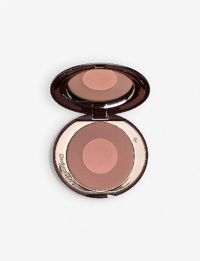 Shop Charlotte Tilbury The Climax Cheek To Chic Blusher 8g In Nero