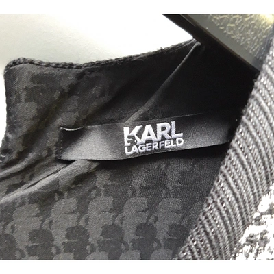 Pre-owned Karl Cotton Dress