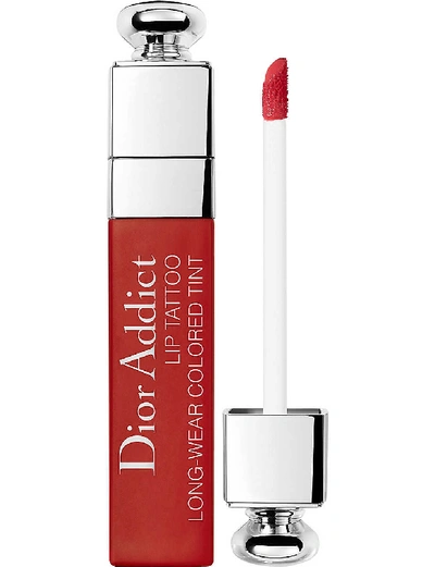 Shop Dior Addict Lip Tattoo In Natural Red