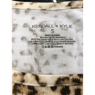 Pre-owned Kendall + Kylie Multicolour Viscose Top