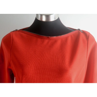 Pre-owned Amanda Wakeley Red Wool Dress
