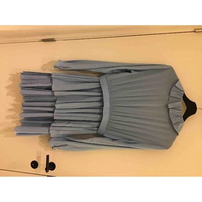 Pre-owned N°21 Blue Silk Dress