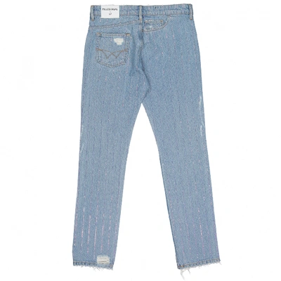 Pre-owned Filles À Papa Straight Jeans In Blue