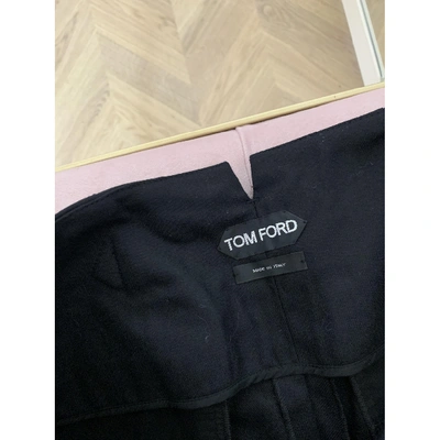 TOM FORD Pre-owned Trousers In Black