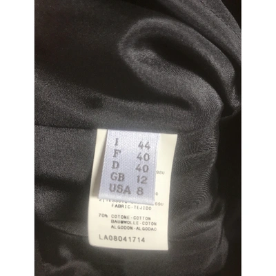 Pre-owned Narciso Rodriguez Grey Linen  Top