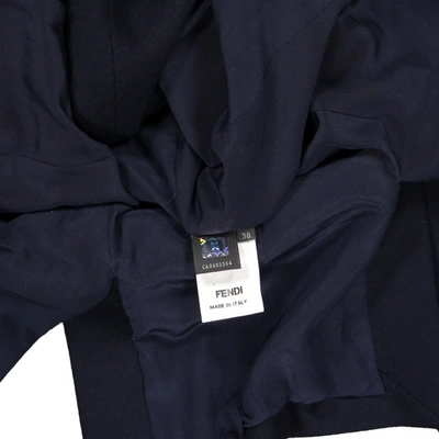 Pre-owned Fendi Wool Blazer In Navy