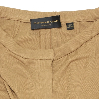 Pre-owned Donna Karan Straight Pants In Other