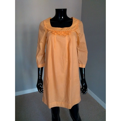 Pre-owned Designers Remix Mini Dress In Orange